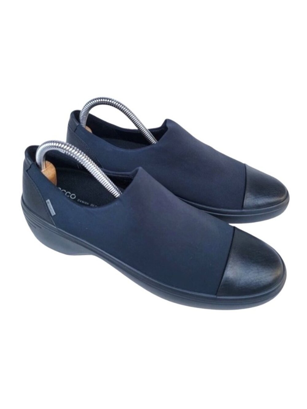 ECCO Soft 7 Wedge Gore-Tex Slip-On Sneakers Size EU 39 US 8-8.5 NWOB